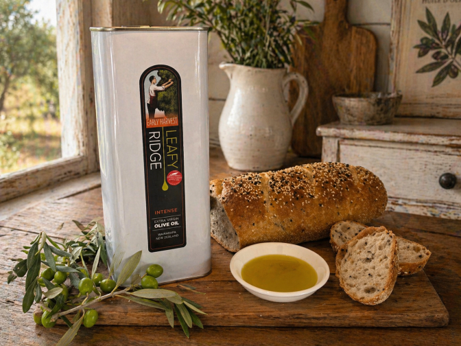 Extra Virgin Olive Oil, Intense - 4L can image