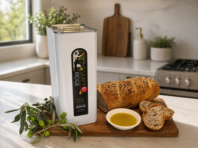 Extra Virgin Olive Oil, Mild & Fruity - 4L can image